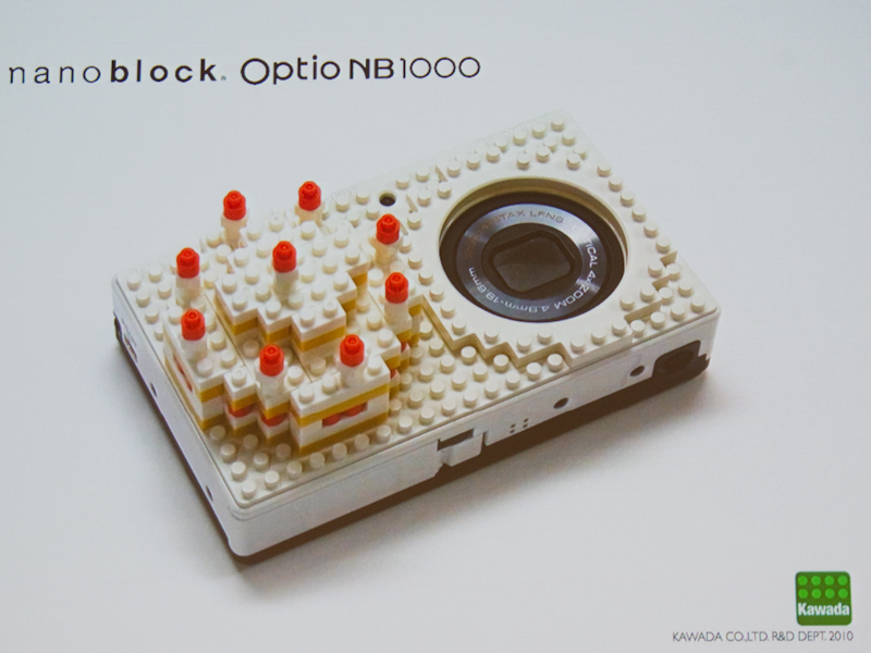 HOYA⭕️レア★ペンタックス Optio NB1000⭕️カワダ「ナノブロック」コラボ